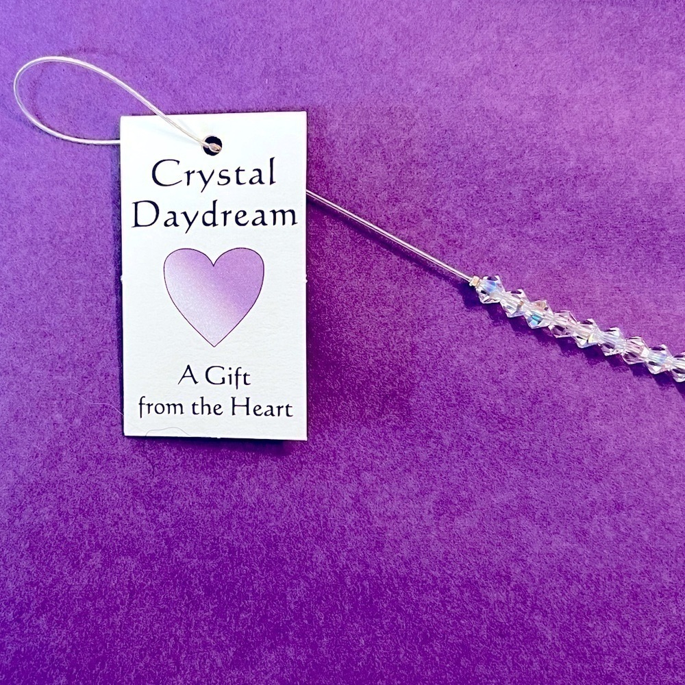 Woodstock Crystal Daydream "Pink Heart" Sun Catcher Rainbow Maker - Picture 3 of 5